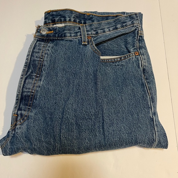 Men's Levi's 501 Original Dark Stone washed  Jeans 44 x 30 - Picture 2 of 9